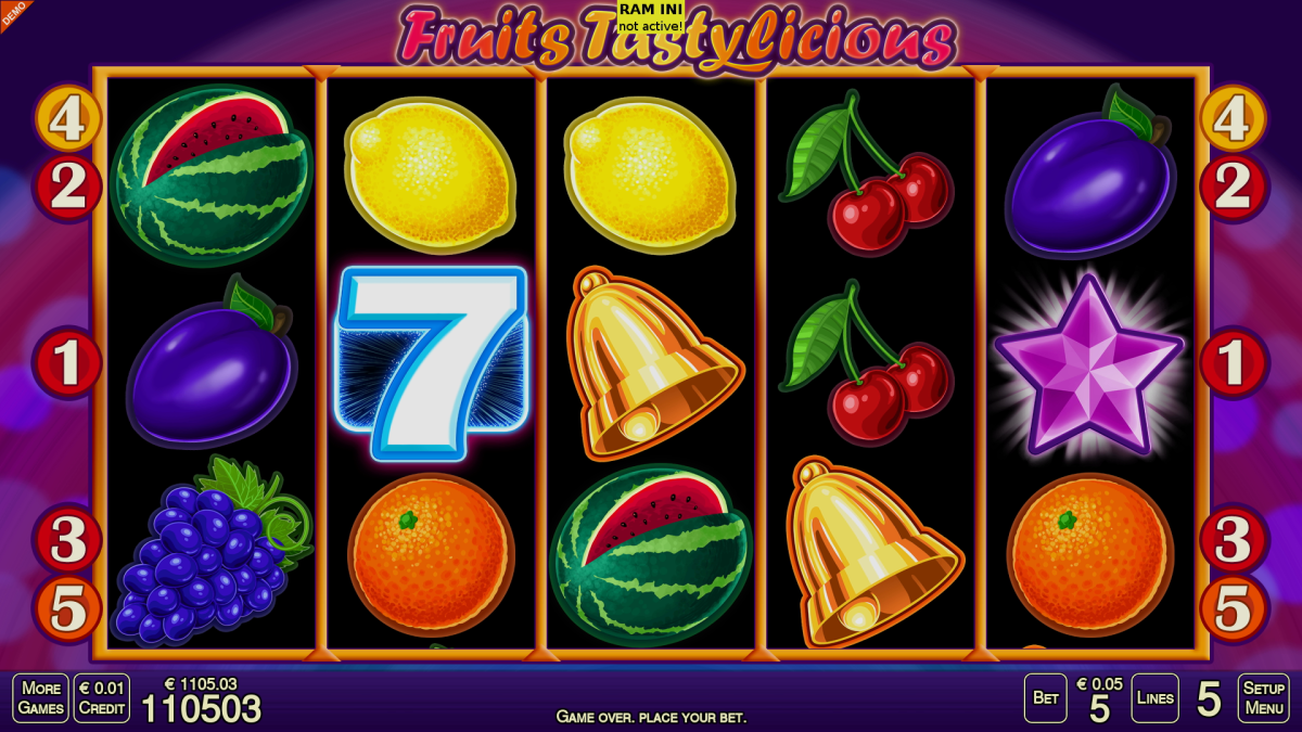 Fruits Tastylicious slot