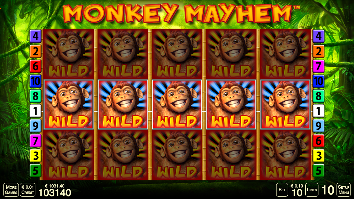 Monkey Mayhem | Merkur-Gaming